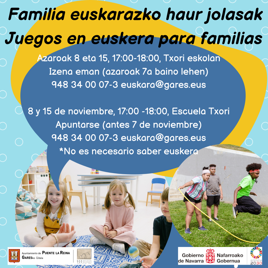 Juegos en euskera para familias
