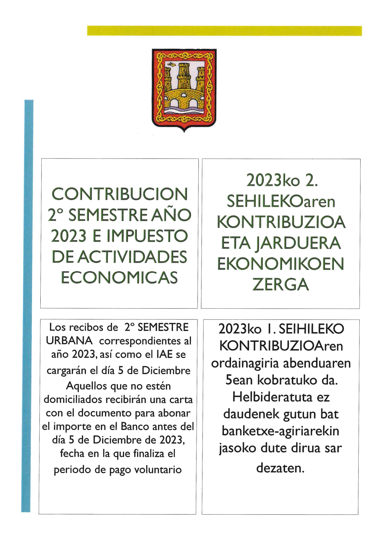 2º SEMESTRE CONTRIBUCION E IAE