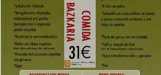 Imagen de la noticia: Se reabre el plazo para apuntarse a la comida del día del Valle, nuevo plazo hasta el 5 de junio