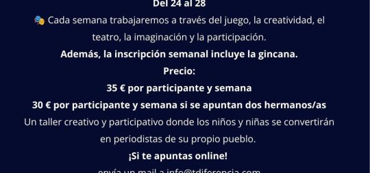 Imagen de la noticia: ESPACIO KUL ESTE VERANO EN PUENTE LA REINA-GARES DIVERTIRSE APRENDIENDO  Y COMPARTIENDO
