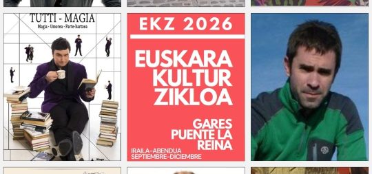 Imagen EKZ 2026, ciclo cultural del euskera
