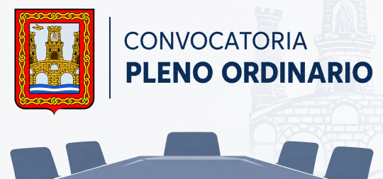 Imagen de la noticia: CONVOCATORIA PLENO ORDINARIO JUEVES 17 SEPTIEMBRE 2026